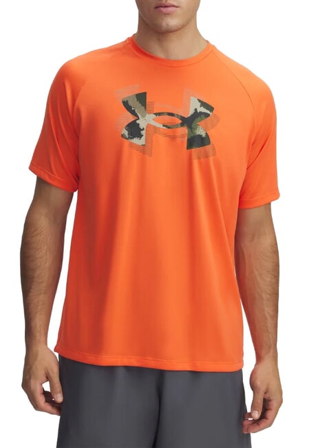 UNDER ARMOUR TECH PRINT Camiseta fuego - camiseta