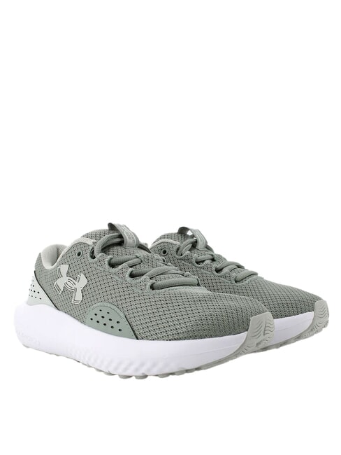 UNDER ARMOUR CHARGED SURGE 4 Zapatillas verde sílice - Zapatos Mujer