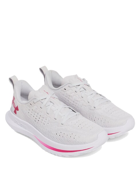 UNDER ARMOUR VELOCITI 4 Zapatillas halo gris - Zapatos Mujer
