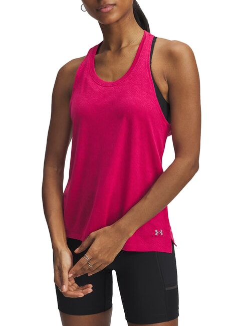UNDER ARMOUR LAUNCH Camiseta sin mangas fucsia sombreado - camiseta
