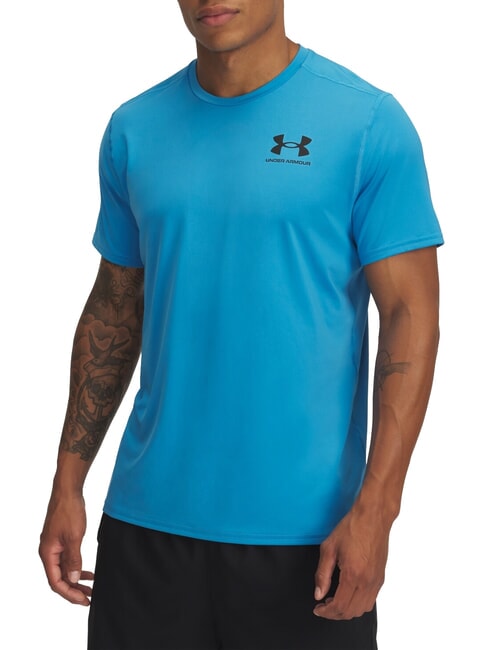 UNDER ARMOUR HEATGEAR FITTED camiseta de manga corta azul éter - camiseta