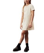 CALVIN KLEIN CK KIDS Vestido de algodón para niña - Vestidos de niñas