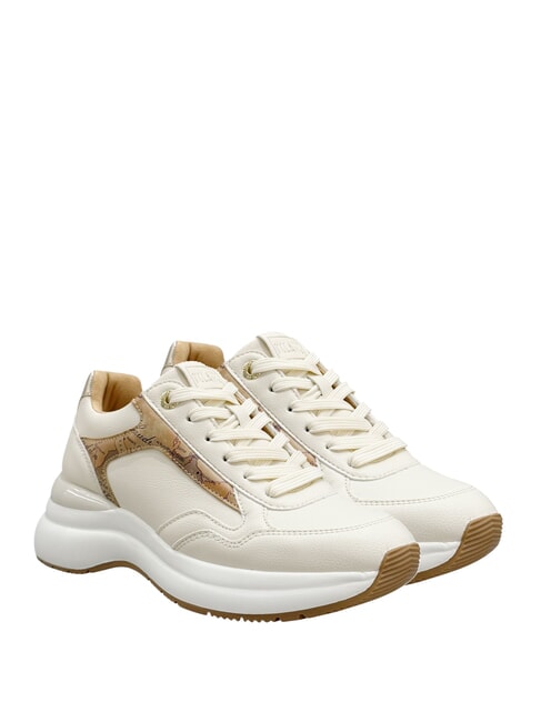 ALVIERO MARTINI PRIMA CLASSE GEO JR Zapatillas de caña alta blanco roto/beige geo - Zapatos Mujer