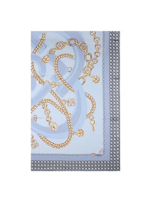 LIUJO MIX PRINT Bufanda con estampado integral cadena de mezclilla ligera - Bufandas