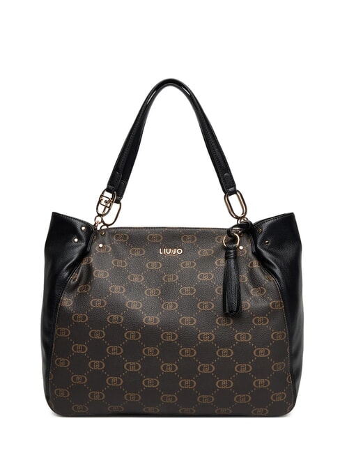 LIUJO CIRRY Bolso grande con borla NEGRO - Bolsos Mujer