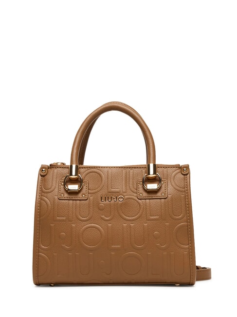 LIUJO MANHATTAN Bolso pequeño con logotipo en relieve ante - Bolsos Mujer