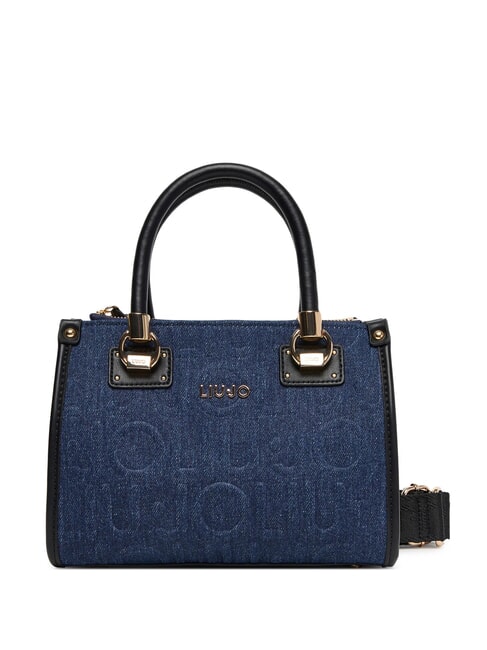 LIUJO MANHATTAN Bolso pequeño de mezclilla vestido azul - Bolsos Mujer