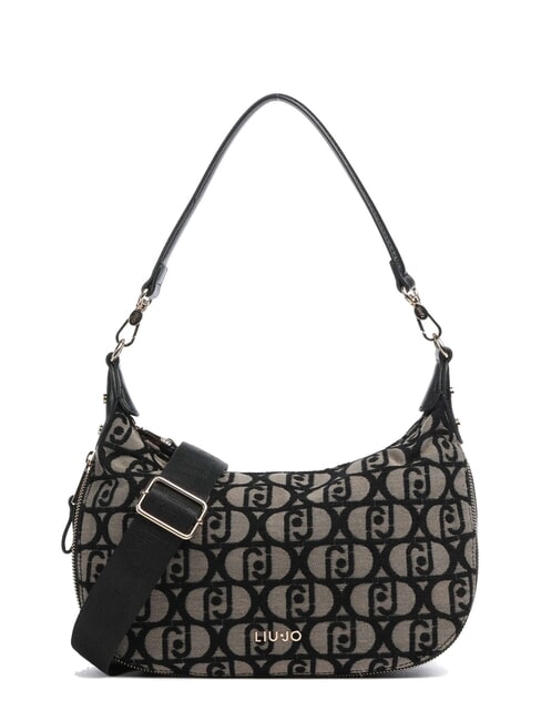 LIUJO KALISKA Bolso de tejido jacquard de doble función tabaco - Bolsos Mujer