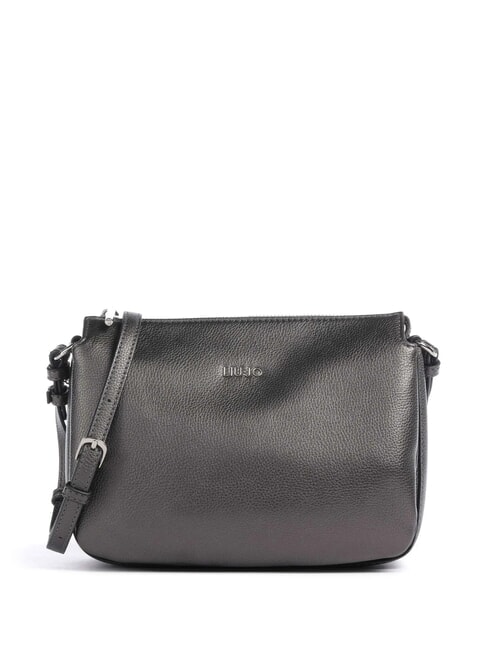 LIUJO CALIWEN Bolso de hombro mediano antracita se reunió. - Bolsos Mujer