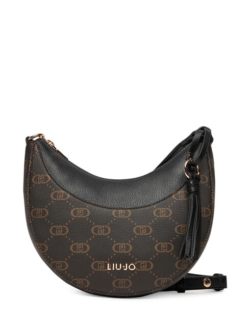 LIUJO CIRRY Bolso de hombro pequeño con borla NEGRO - Bolsos Mujer