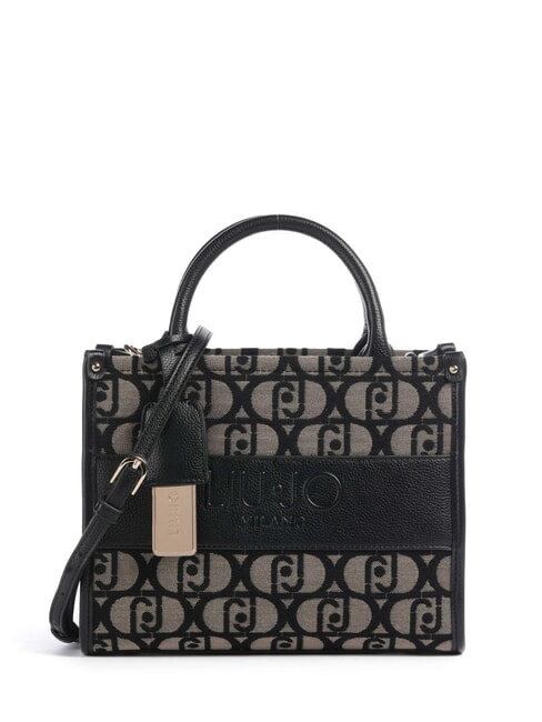 LIUJO RIDHI Bolso de tela con bandolera NEGRO - Bolsos Mujer