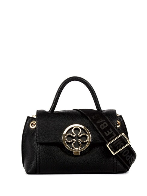 V73 FEDERICA Bolso pequeño con bandolera negro - Bolsos Mujer