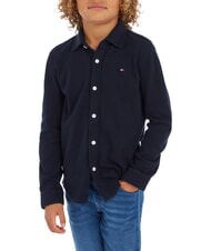 TOMMY HILFIGER TH KIDS Camisa de algodón - camisas para niños