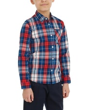 TOMMY HILFIGER TH KIDS Tartan Camisa de algodón - camisas para niños