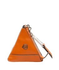 PIQUADRO CAMPIONARIO - MUSE Estuche para llaves/monedero de cuero naranja2 - Llaveros - 1