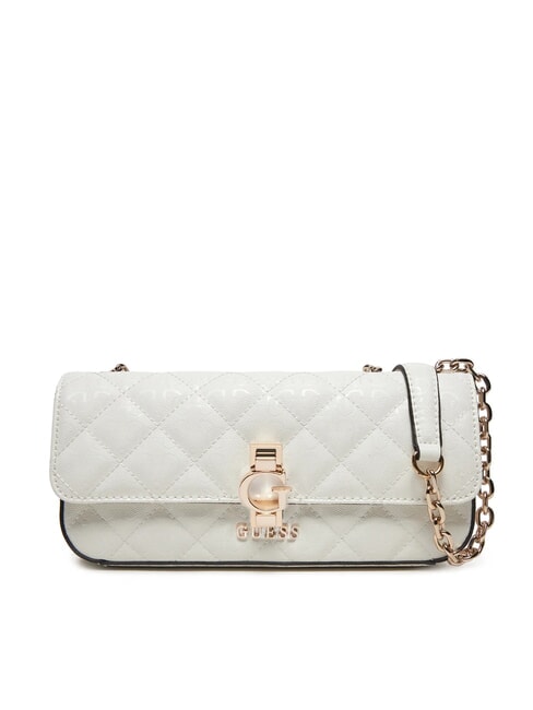 GUESS BESSEY Bolso convertible con solapa blanco - Bolsos Mujer