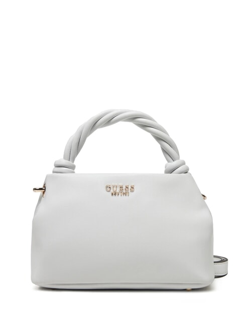 GUESS SANSA Mini bolso de mano, con correa para el hombro blanco - Bolsos Mujer