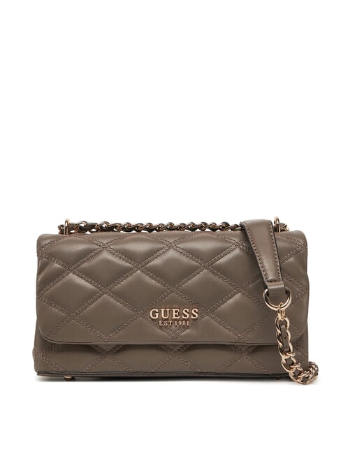 GUESS TAMSIN Bolso de hombro marrón oscuro - Bolsos Mujer