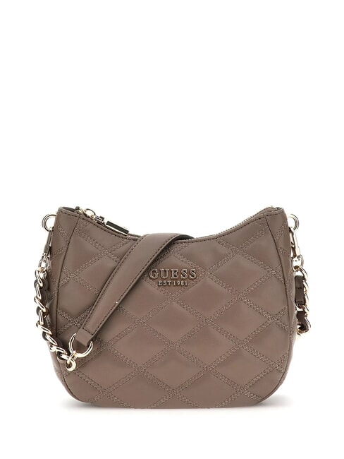 GUESS TAMSIN  Bolso de hombro marrón oscuro - Bolsos Mujer