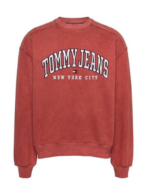 TOMMY HILFIGER TH JEANS New York Camisa de entrenamiento rojo regata - Sudaderas