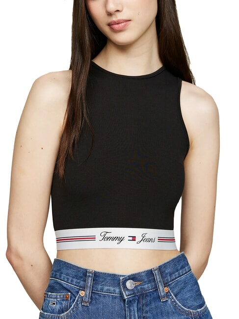 TOMMY HILFIGER TH JEANS Arriba negro - camiseta