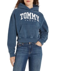 TOMMY HILFIGER TH JEANS Sudadera con capucha para mujer - Sudaderas de mujer