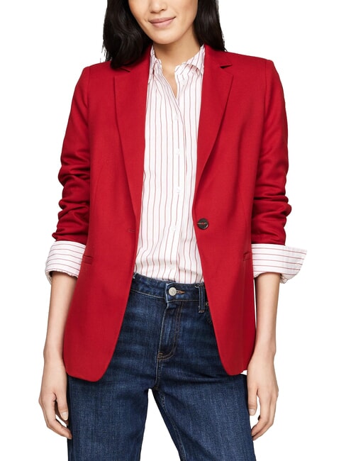 TOMMY HILFIGER TH Blazer de mujer magma oscuro - Chaquetas de mujer
