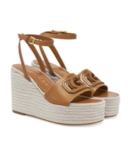 GUESS TANVEE Sandalias de alpargatas de cuña alta - Zapatos Mujer