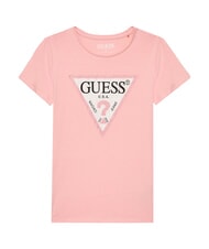 GUESS KIDS Camiseta de manga corta con pedrer&iacute;a - Camiseta ni&ntilde;o