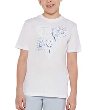 GUESS KIDS Camiseta de manga corta de gran tama&ntilde;o purwhite - Camiseta ni&ntilde;o - 1