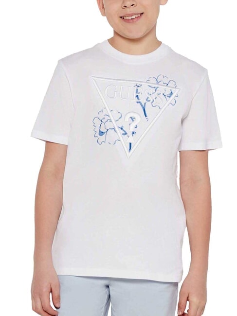 GUESS KIDS Camiseta de manga corta de gran tamaño purwhite - Camiseta niño