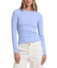 GUESS JEANS EMBRO Camiseta de canalé de manga larga - camiseta