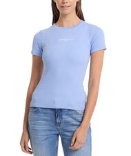GUESS JEANS EMBRO SLIM Camiseta de manga corta acanalada - camiseta