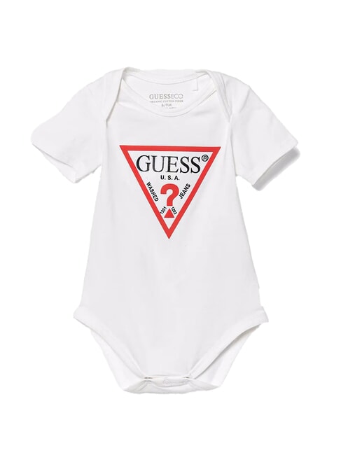 GUESS KIDS Body de manga corta para bebé purwhite - Peleles y conjuntos para bebé