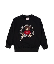 GUESS KIDS ACTIVE Sudadera de cuello redondo con osito de peluche jetbla - Sudadera Bebé - 1