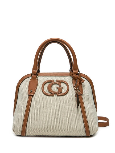 GUESS SEBINA Bolso de mano con bandolera natural/caramelo - Bolsos Mujer