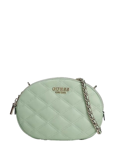 GUESS TAMSIN Bolso de hombro pequeño acolchado celadón - Bolsos Mujer