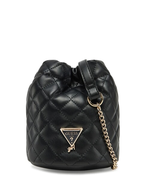 GUESS GIRL Mini bolso bandolera tipo cubo jetbla - Bolsos Mujer