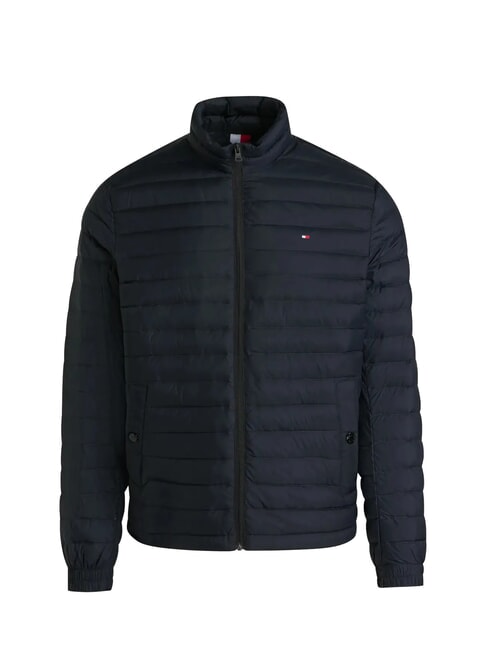 TOMMY HILFIGER TH Mini Flag Edredón relleno de plumón cielo del desierto - Chaquetas de plumas para hombre