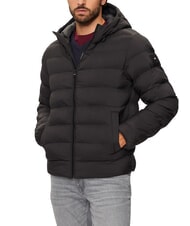 TOMMY HILFIGER TH Chaqueta de plumas con capucha negro - Chaquetas de plumas de mujer - 1