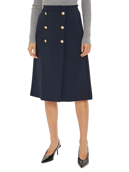 TOMMY HILFIGER TH Falda larga cielo del desierto - Faldas de mujer