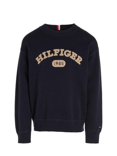 TOMMY HILFIGER TH KIDS 1985 Suéter de algodón cielo del desierto - Suéteres para niños