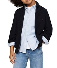 TOMMY HILFIGER TH KIDS Suéter con cremallera completa - Suéteres para niños