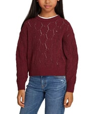 TOMMY HILFIGER TH KIDS Suéter de cuello redondo - Suéteres para niños