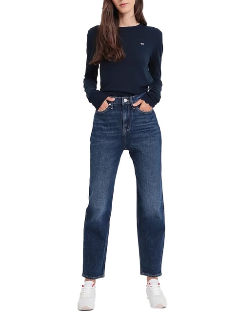 TOMMY HILFIGER TH JEANS IZZIE Vaqueros ajustados mezclilla oscura - Jeans