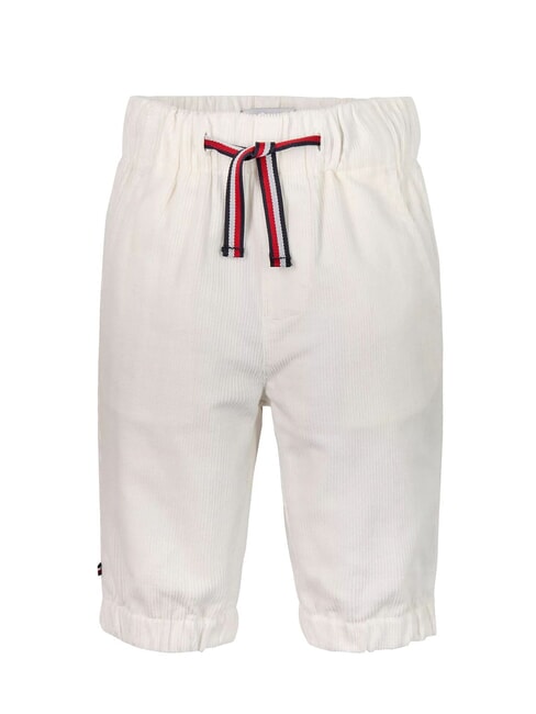 TOMMY HILFIGER TH KIDS Pantalones de tres cuartos blanco antiguo - pantalones para niños