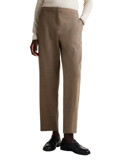 TOMMY HILFIGER TH  Pantalones brezo marrón legado - Pantalones de mujer