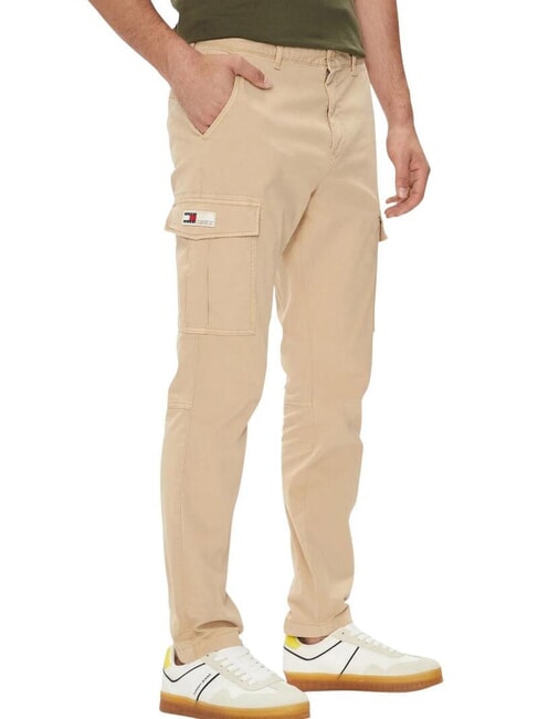 TOMMY HILFIGER TH JEANS Austin Pantalones de algodón oro suave - Pantalones