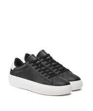 TOMMY HILFIGER TH JEANS  Zapatillas altas de piel negro - Zapatos Hombre - 1