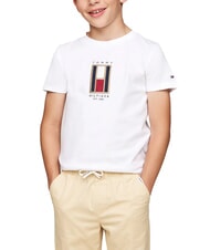 TOMMY HILFIGER TH KIDS Camiseta de algod&oacute;n para ni&ntilde;os - Camiseta ni&ntilde;o